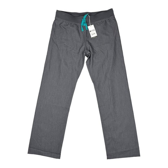 NWT FIGS Technical Collection Womens M Livingston Scrub Pant Graphite Gray - Picture 1 of 9